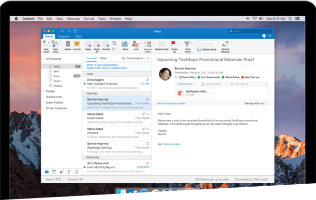 download latest version of outlook for mac